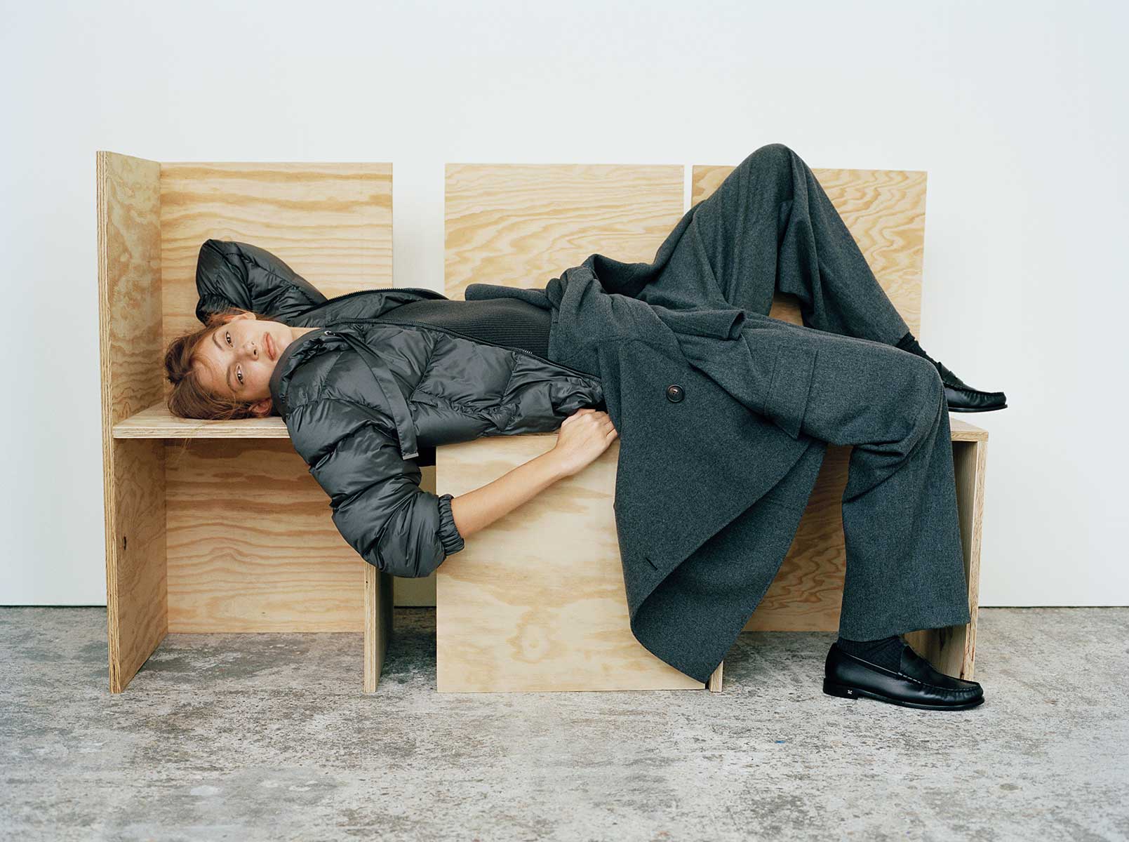 MaxMara The Cube パーカー Max Mara women's jacket The Cube Esportb in reversible nylon